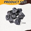 MYRIONT 250g Yooperlite Stone Flame Stone, 1" Natural Raw Stone,