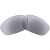 Oakley Straight Jacket Rectangular Replacement Sunglass Lenses, Grey, One Size