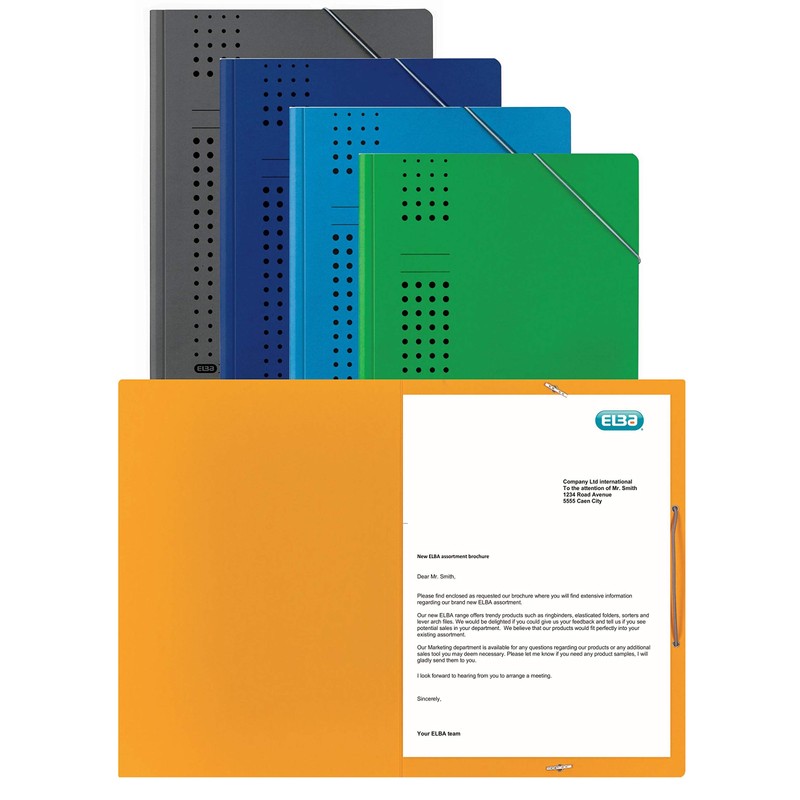 'Elba 400010115 Folder with Elasticated Corners Chic | Pack of