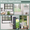 Flehomo Window Vent Kit for 3" and 4" Diameter Hose,