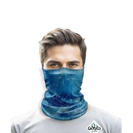 Groodeko Neck Gaite for Men,UPF 50 Mask,Men WomenSun UV Protection Seamless Bandana Face Cover Scarf Mask,Balaclava,headband