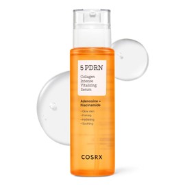 COSRX 5 PDRN Collagen Intense Vitalizing Serum, Firming Glow Serum with 5 PDRN & Low Molecular Collagen, Moisturising & Hydrating, for Even Skin, Korean Skincare, 100 ml