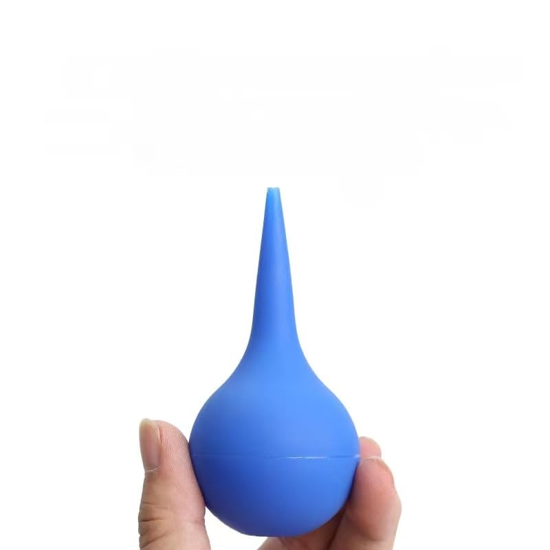 Star-wood Rubber Suction Ear Syringe, 90ml Hand Bulb Syringe Ear