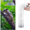 Squirrel Proof Spring Device,Granmagazz Metal Squirrel Barrier Squirrel Guard, Wrap