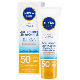 Nivea Sun UV Face Anti-Shine Medium Tint SPF50 50 ml