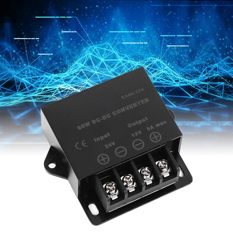 Car Electric Converter 5A 24V to 12V DC to DC