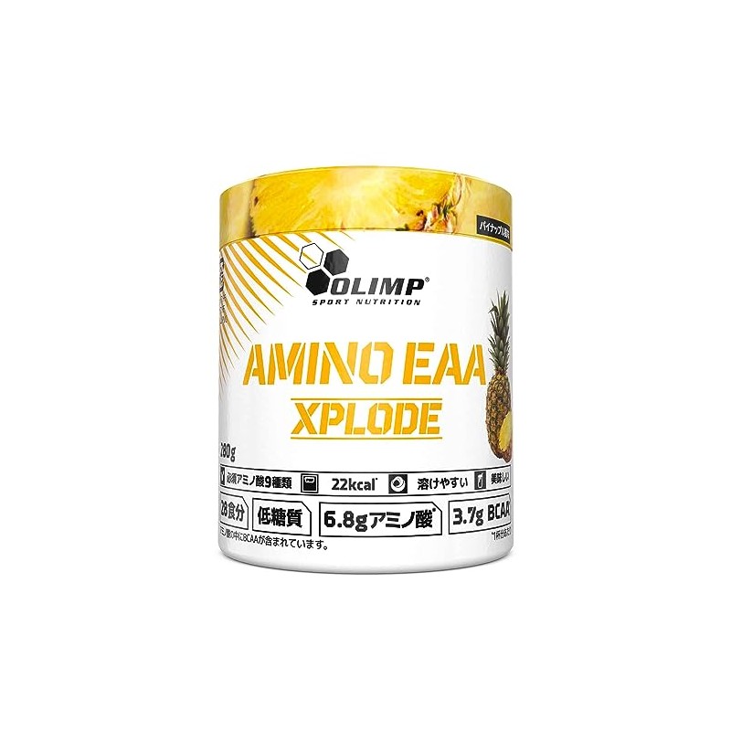 Olimp Sport Nutrition オリンプ・アミノEAAエクスプロード・パイナップル風味 280g