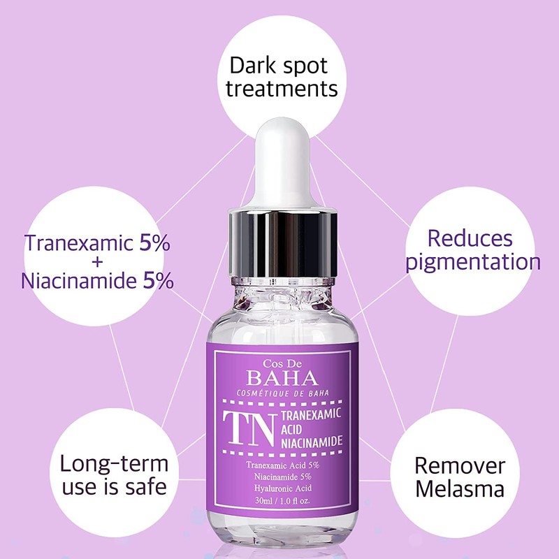 Tranexamic Acid 5% Serum with Niacinamide 5% for Face/Neck -