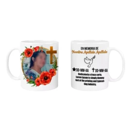 Like Shop 35 Tazas Personalizadas Recuerdo Aniversario Luctuoso
