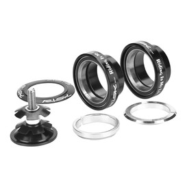 VGEBY Bicycle Headset 1 1/8 Inch 34 mm Bicycle Fork Headset Aluminium Alloy Bicycle Headset Fork Top Cap Expander Fork Shaft Fork Bearing