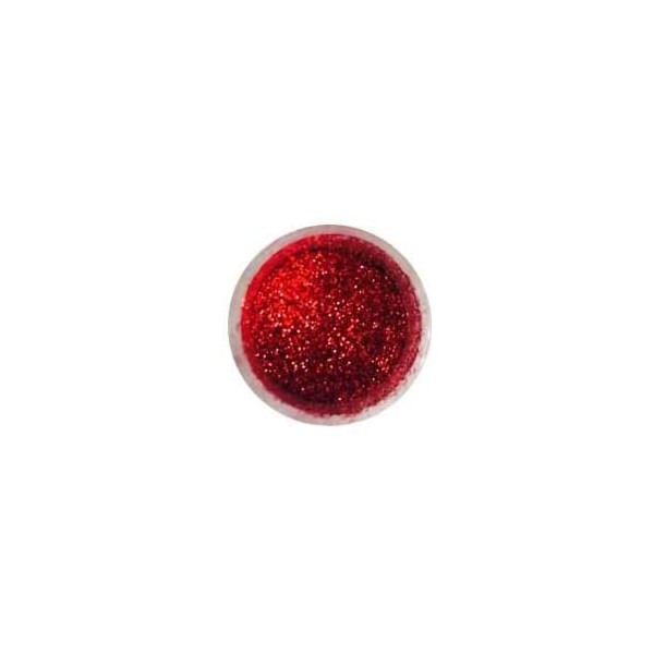 CHRISTMAS RED Disco Cake 5 gr decoration, toppers, wedding, cupcakes, fondant, cake pops 5g By Oh! Sweet Art