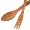 [arteinolivo] Olive Wood Salad Server (Curved Type/30 cm)