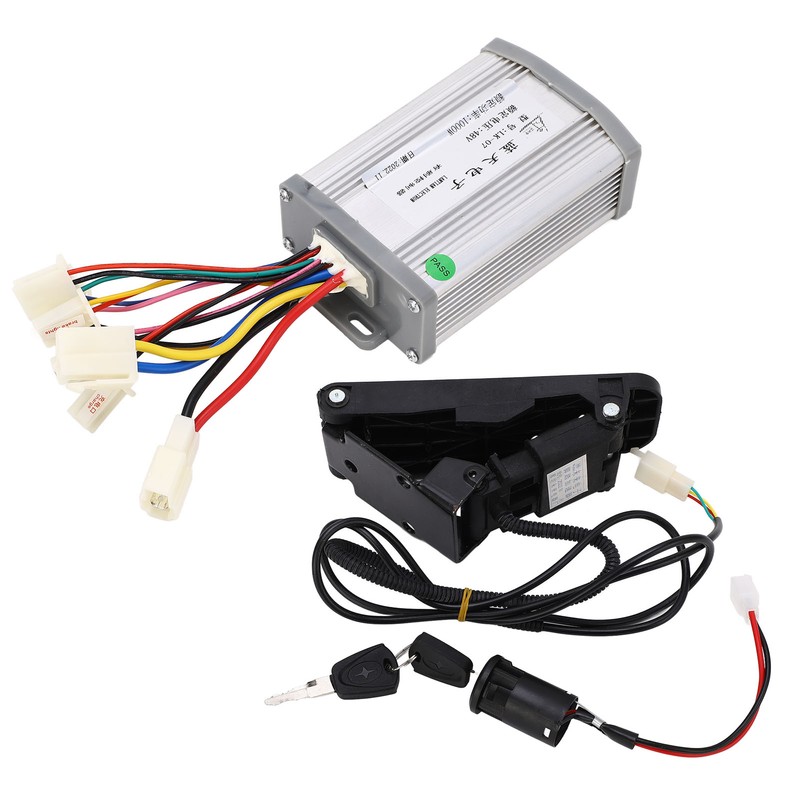 48V 1000w Brushed Motor Controller with Foot Throttle Pedal Electric