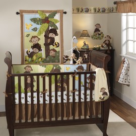 Bedtime Originals Plush Monkey Ollie, Brown