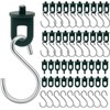 Plant Hook Set for Greenhouse - 50 Running Hooks &