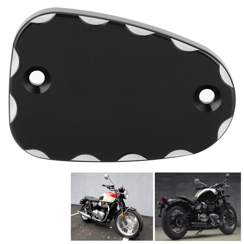 Front Brake Upper Fluid Reservoir Cap Cover Aluminum Alloy Fit