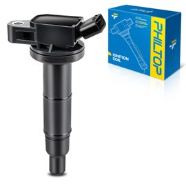 PHILTOP Ignition Coil Pack, Compatible with 2002-2011 Camry, 2001-2008 RAV4, 2010-2015 xB, 2001-2007 Highlander, 2009-2010 Matrix Vibe Corolla, 2002-2006 Solara 2.4L, UF333 Ignition Coil