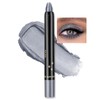 Erinde Grey Glitter Eyeshadow Pen, Waterproof & Long-Lasting Grey Eyeshadow