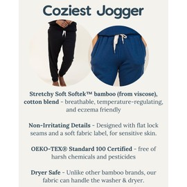 Lark Women's Coziest Jogger Pants (US, Alpha, XX-Large, Regular, Regular, Crimson)