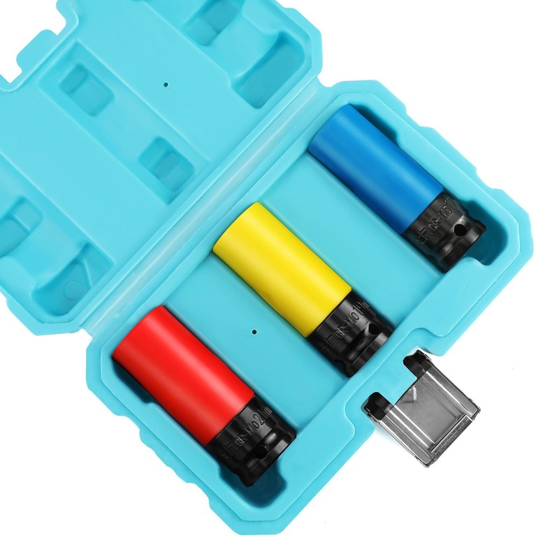 DURATECH Impact Wrench Nut Set, Socket Set Power Protective Inserts