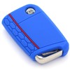 VB Key Case for 3-Button Car Key Silicon Cover Key