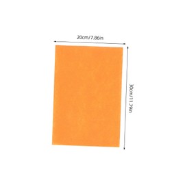 Operitacx 40pcs Felt Craft Sheets Bright Colors Soft Non Woven Felt Fabric Squares for School Art Projects DIY Decorations Homeschooling Educational Kits