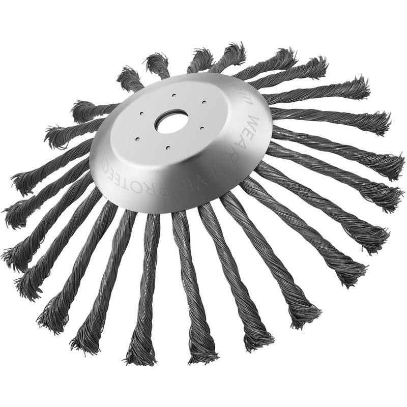 NeJesZoe 10 inch Unbreakable Steel Wire Weed Brush Cutter Trimmer