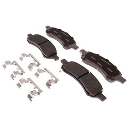 ACDelco Silver Pastillas de Freno Delanteras de Cerámica 14D1169ACHF1 para Buick Enclave, Chevy Traverse, GMC Acadia