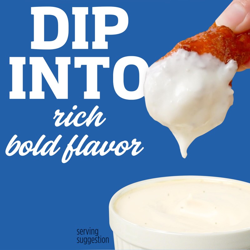 Kraft Dressing, 1 Bottle, for Salads and Dipping, Chunky Blue