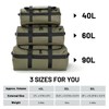MIER 90L Water Resistant Backpack Duffle Heavy Duty Convertible Duffle