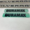 OEM Chevy Silverado Duramax Black Emblems Badge Logo OEM Black