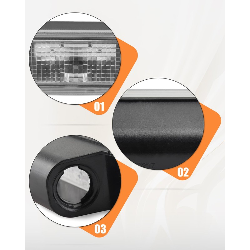 Dunyhludx License Plate Light Unit Fit for GMC Acadia 2017