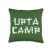Upta Camp Throw Pillow, 16x16, Multicolor
