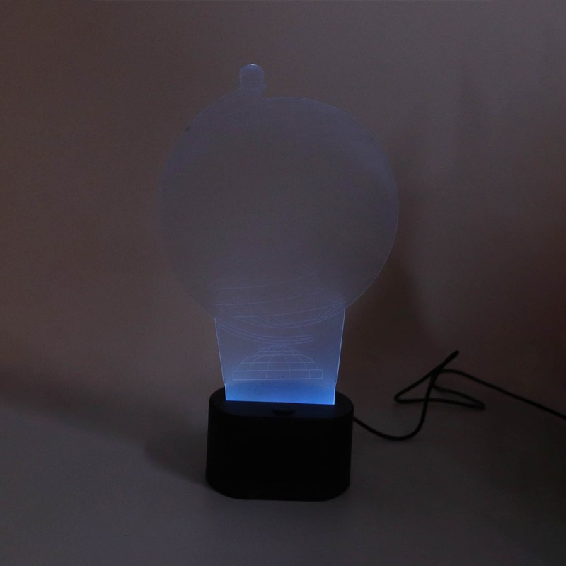 Acrylic Cartoon Night Light Kids Multifunctional 3D Cute Acrylic LED