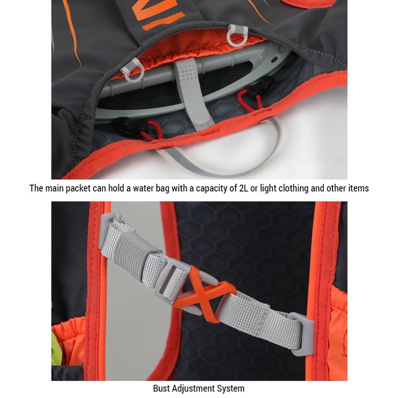 doorslay 5L Ultralight Hydration Backpack, Hydration Vest, Trail Run Backpack