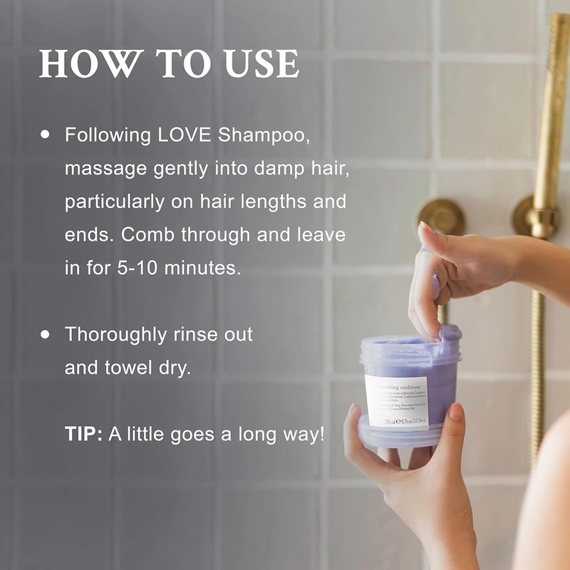 Davines LOVE Smoothing Conditioner Acondicionador Anti-frizz 250 ml