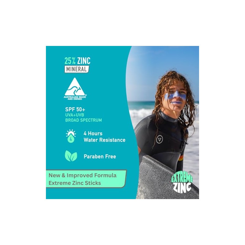 Sun Zapper - Extreme Zinc Stick "Blue Bay" SPF 50+