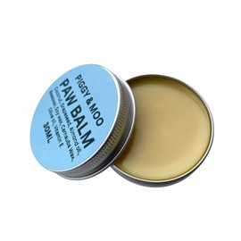 Piggy & Moo Dog Paw Balm & Nose Balm | All-Natural Protection for All Seasons | Beeswax, Carnauba Wax, Nourishing Oils & Raw Shea Butter | Moisturizes, Heals & Protects | Handmade in the UK