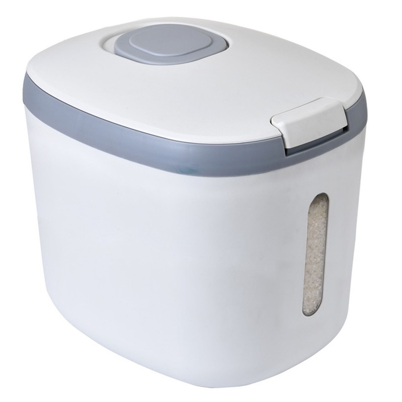 Rice Barrel Storage Box House Sealing Strong Bearing Plastic Flour