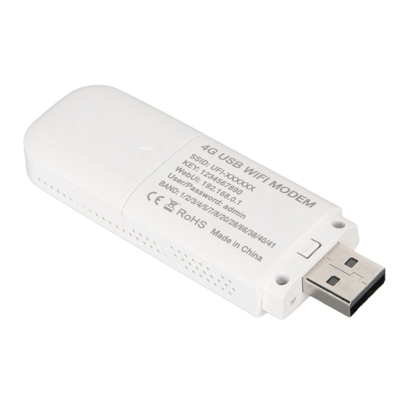 4G LTE USB WiFi Modem with SIM Card Slot High