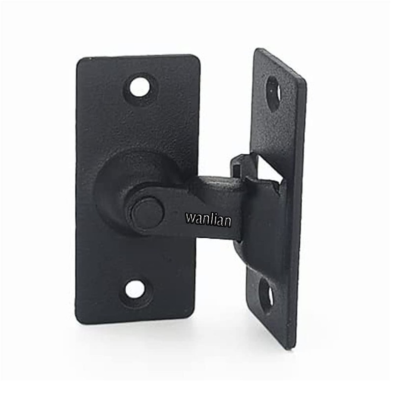 Door Hasp Latch 90 Degree, Stainless Steel Safety Angle Locking