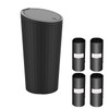 Car Trash Can Bin with Lid with 60pcs Trash Bags,Leak