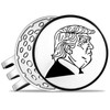 BAIRBRE Funny Golf Ball Marker with Magnetic Hat Clip,Alignment Ball