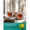 TeeLux Dandelion Leaf & Root Tea Bags, Natural Roasted Dandelion