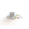 Allocacoc 1306GN/DEEXPC 5AC outlet(s) 1.5m Green,White power extension 1306GN/DEEXPC, 1.5