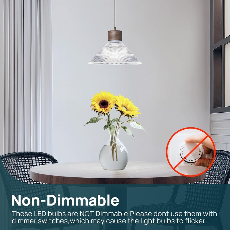 Linkind A19 LED Light Bulb, 60W Equivalent Light Bulbs, 8.5W