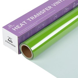 Zwanzer Plotter Film Textile, 30.5 cm x 3.66 m, Flex Film for Cricut and Silhouette Cameo, Used in DIY T-Shirt Clothing and Other Fabrics