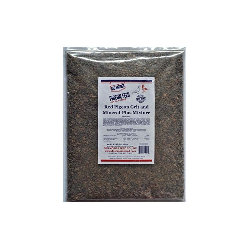 Des Moines Feed Red Pigeon Grit & Mineral-Plus Mix (8)