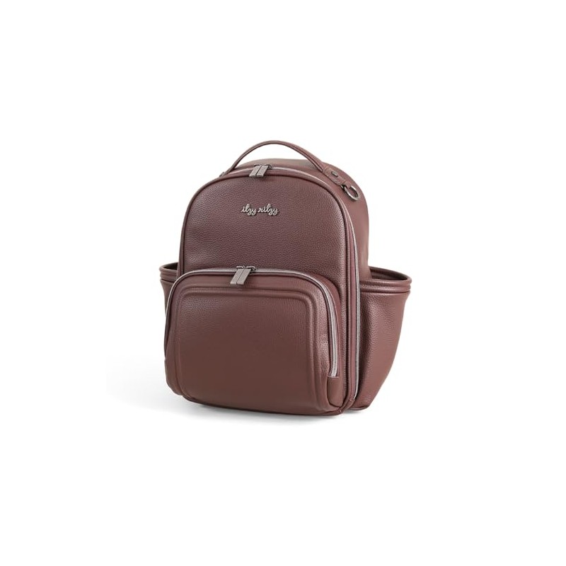 Itzy Ritzy Mini Diaper Bag Backpack - 10 Pockets w/Changing