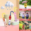 decalsweet Kids Umbrella Children Folding Umbrellas Easy Push/Pull for Toddler,8